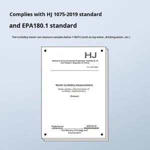 Draagbare digitale display troebelheidsmeter voor afvalwater TN100/TN500/150/450 - Product Image 4