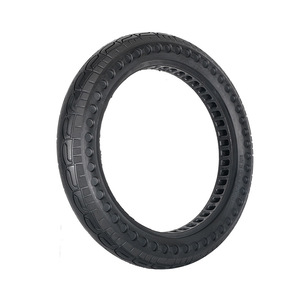 Nedong 14x2.125 Airless Tire Grooved Tread Electric <b>Bicycle</b> Use - Product Image 3