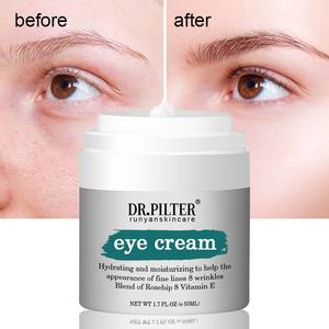 Crème pour les yeux <span class=keywords><strong>anti</strong></span>-âge lissante à l'acide hyaluronique B5 avec massage et parfum de rose, hydratante pour les rides et les poches - Product Image 6