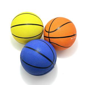 Taille 1, petite balle <span class=keywords><strong>de</strong></span> <span class=keywords><strong>basket</strong></span> en caoutchouc pour enfants, boule avec logo personnalisé - Product Image 2