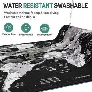 World Map Full Desk Mousepad Personalized <b>Large</b> <b>Mouse</b> <b>Pad</b> Custom Design Printed Market Trading Graph Gaming Office <b>Mouse</b> <b>Pad</b> - Product Image 4