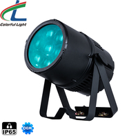 7x40w abeille oeil par can RGBW 4 en 1 zoom par lumière IP65 lumière statique