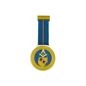 Personalizado High-Precision Alumínio Ribbon Medalha de Honra Comemorativa CNC Machined Badge 0.02MM Tolerância Acabamento Polido - Product Image 2