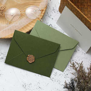 Juego de Sobres y Tarjetas de Felicitación Retro OEM, Personalizadas para Publicidad, Invitaciones Comerciales, Material Reciclado - Product Image 4