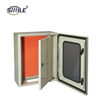 CHNSMILE NEMA 4X IP67 316 Boîtier de compteur d'eau étanche en acier inoxydable Couvercle de boîte de compteur électrique à clé