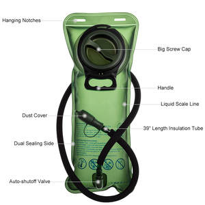 Bolsa Hidratacion Con Vejiga De Agua Ba Lô Cấp Nước Chiến Thuật Ba Lô Cấp Nước Rave Leo Núi Đạp Xe Có 2L - Product Image 6