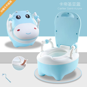 Portable <b>Potty</b> For Children Cartoon Design PP Material 3-6 Years Old Training Toilet For Girls And <b>Boys</b> - Product Image 4