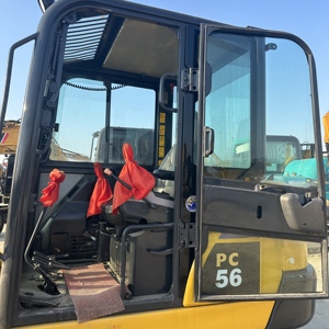 Prix usine Komatsu PC56 ORIGINAL Excavatrice d'occasion 5 tonnes 6 tonnes, excavatrice de seconde main à bas prix, vente chaude - Product Image 2