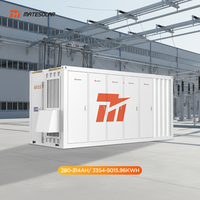 Batterie LiFePO4 MateSolar haute sécurité 280Ah 314Ah 3MWH 5MWH Système de stockage d'énergie BESS Conteneur avec système de gestion de batterie
