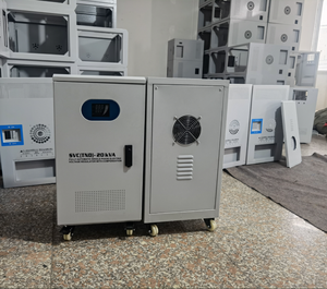 เครื่องควบคุมแรงดันไฟฟ้าอัตโนมัติแบบเฟสเดียว 110V 220V 30 Kva 20 Kva 15 Kva สำหรับบ้าน 35KVA - Product Image 5