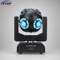 Projecteur LED DMX512 à tête mobile Spot Beam Wash pour spectacle en direct, tournée, événement