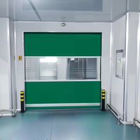 Porte à enroulement rapide industrielle en PVC sur mesure, radar automatique, porte à enroulement rapide certifiée CE, directement de l'usine