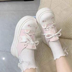 Zapatos Retro de Primavera para Caminar, con Punta Redonda, Parte Superior de PU, Lindos y Suaves, Múltiples Opciones de Color para Niñas - Product Image 1