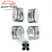 Ensemble piston ANYTOP pour moteur BMW N20, référence OE 11257640166, diamètre 84 mm, garantie 1 an, comprenant le pivot de piston.