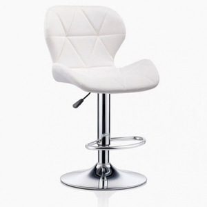 Tabourets de bar pivotants de luxe sur mesure, assise en cuir souple, chaise pivotante moderne réglable en hauteur pour comptoir de bar, maison, cuisine - Product Image 3