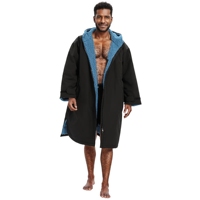 Robe de change imperméable pour adulte, doublure en polaire super douce, coupe-vent, grande taille, pour se changer après la natation et les sports nautiques