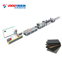 Machine de fabrication de panneaux de terrasse en composite plastique WPC et de panneaux stratifiés en film PVC, certifiée CE, en promotion