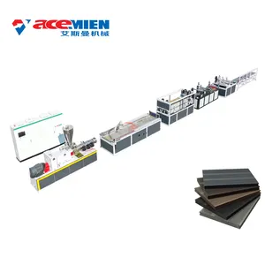 Acheter PVC WPC bois plastique Composite panneau profilé Machine de fabrication de pont