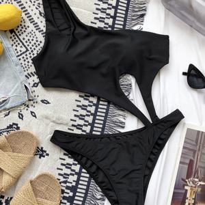 Maillot de bain bikini 2 pièces personnalisé OEM en Spandex/Polyester à séchage rapide pour femme, marque OUTPACE - Product Image 1