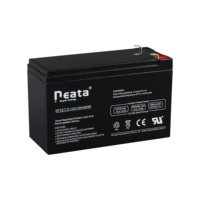 Batterie au plomb-acide régulée par valve scellée Neata VRLA 12V 3Ah 5Ah 7Ah pour système de sécurité, dispositifs d'alarme