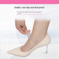 Sangle de talon plate réglable transparente YNBG XD001 de haute qualité en PP pour chaussures à talons hauts, adaptée à toutes les saisons