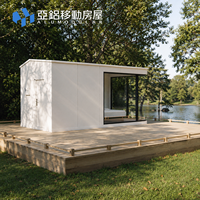 Bâtiment d'hôtel modulaire préfabriqué clé en main entièrement meublé pour la location, les projets de villégiature, les camps et le glamping