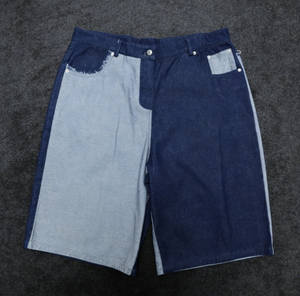 Custom Men's Denim Shorts Fashion Casual Jeans Shorts High Quality Denim Fabric Classic Design Custom Logo <b>For</b> Male - Product Image 3