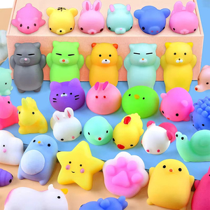 Mini Juguetes Antiestrés de Animales de Dibujos Animados para Niños y Niñas, Recuerdos de Fiesta de Cumpleaños, Relleno de Piñata, Artículos para Fiestas Infantiles de Carnaval - Product Image 2