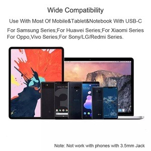 Nhà Máy Có Dây Tai Nghe 1.2M Loại-C Cổng Đầy Đủ Tương Thích Hifi Âm Nhạc Có Dây Tai Nghe Tai Nghe Cho Android - Product Image 5