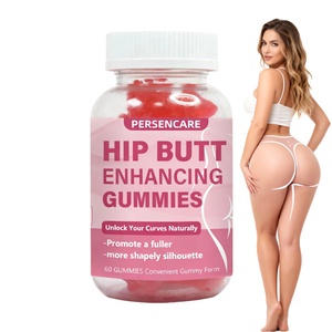 Hip <b>Butt</b> <b>Enhancing</b> Gummy Candy Herbal Supplements 60-count Bigger Firming Lifting - Product Image 1