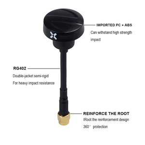 เสาโลหะ FPV 5.8GHz เจดีย์ rhcp รอบทิศทางสำหรับ FPV Quadcopter tx/rx SMA - Product Image 6