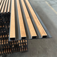 2025 bonne vente WPC panneau mural étanche WPC revêtement mural en bois pour la décoration murale intérieure
