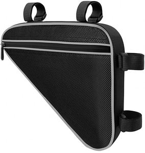 Bolsa de Almacenamiento para Bicicleta, Impermeable, Triangular, para Bicicleta de Montaña y Carretera, con Gran Capacidad y Bolsillo de Malla para Accesorios, Fábrica con Certificación BSCI - Product Image 1