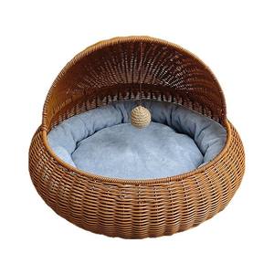 เตียงแมวบ้านแมวสำหรับลูกแมวเสื่อสำหรับสัตว์เลี้ยงที่นิยมถอดออกได้และซักได้ - Product Image 1