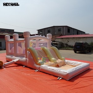 Heyhail fabbrica prezzo diretto per bambini gioia colorata corsa ad ostacoli gonfiabile per le celebrazioni del compleanno - Product Image 5