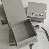 Scatole per Gioielli Personalizzate con Logo, Stile Libro, per Set di Bracciali e Collane, Confezione Regalo con Chiusura Magnetica