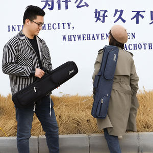 Modello di base può essere personalizzato semplice 7 fori 3*4 tessuto impermeabile portatile portatile <span class=keywords><strong>snooker</strong></span> cue bag morbida da biliardo cue case - Product Image 4