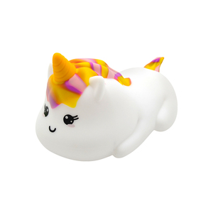 Adorable Lampe de Nuit Rechargeable en Silicone pour Enfants, Motif Licorne Lapin, avec Capteur Tactile, pour Chambre de Bébé - Product Image 4