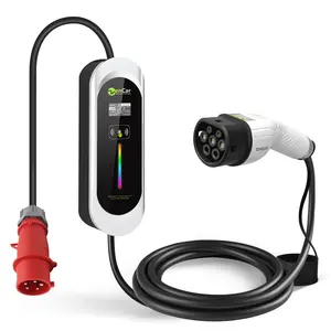 Zencar car charge station supplier for fast ev chargers 32A 7KW meet standard IEC62752
