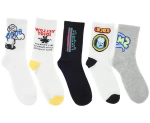 Chaussettes vente en gros chaussettes de mode de sports de loisirs pour hommes personnalisés