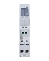 Compteur d'énergie intelligent monophasé 1P DIN-Rail Futurise, compteur mécanique avec communication RS485 Modbus pour usage domestique