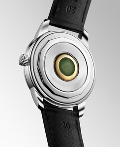 Reloj de Pulsera Mecánico Automático Vintage con Correa de Cuero Genuino para Hombre, para Oficina, Formal, Uso Diario, Longinesing - Product Image 6