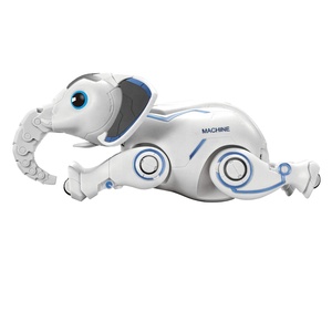 <span class=keywords><strong>Elefante</strong></span> <span class=keywords><strong>Robot</strong></span> Educativo Musical con Voz y Movimiento Eléctrico, Juguete de <span class=keywords><strong>Elefante</strong></span> Acrobático - Product Image 4