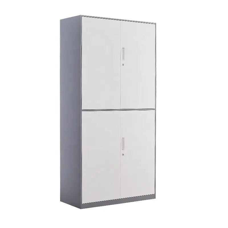 Adjustable Shelves Design Metal Storage Filing Cabinets Swing Door Steel Cupboards