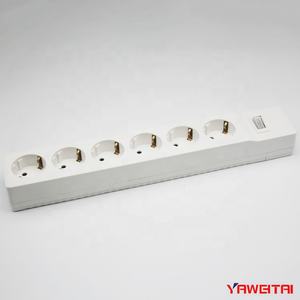Tira <span class=keywords><strong>de</strong></span> alimentación <span class=keywords><strong>de</strong></span> 6 orificios para Europa, enchufe <span class=keywords><strong>de</strong></span> tira <span class=keywords><strong>de</strong></span> alimentación <span class=keywords><strong>de</strong></span> CA con interruptor, extensión <span class=keywords><strong>de</strong></span> 6 enchufe <span class=keywords><strong>de</strong></span> bandas, enchufe residencial <span class=keywords><strong>de</strong></span> 3 pines, tiras <span class=keywords><strong>de</strong></span> alimentación para PC - Product Image 2