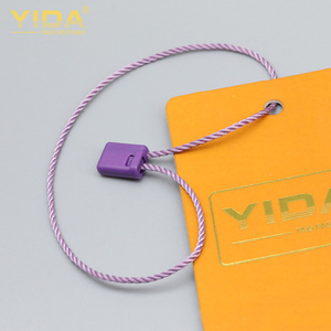 Penjualan langsung pabrik hadiah pembungkus garmen persegi plastik gesper mendukung kustomisasi Multi Warna tali gantung <span class=keywords><strong>tag</strong></span> - Product Image 4