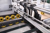 CZXY PACK Machine à coudre entièrement automatique pour boîtes en carton ondulé Machine à piquer à grande vitesse Fabrication de cartons