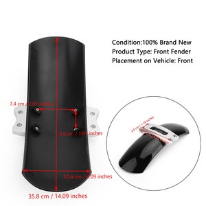 Garde-boue d'aile pour <span class=keywords><strong>BMW</strong></span> R <span class=keywords><strong>NINE</strong></span> <span class=keywords><strong>T</strong></span> Scrambler 2016-2019 - Product Image 2
