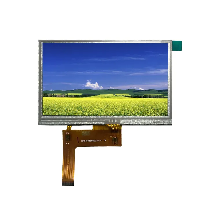 TFT 4,3 Zoll 480*272 Touch 4-Zoll-TFT-LCD-Display 300 Nits TFT-LCD-Bildschirm mit Touch