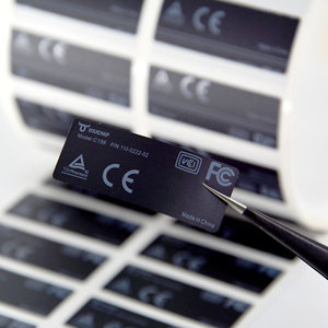 Tùy chỉnh điện tử sản phẩm logo nhãn không thấm nước kết dính mạnh mẽ in nhãn tên nơi - Product Image 5